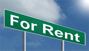 For rent sign