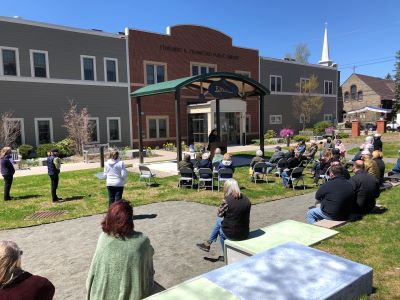 Poet Laureate Inauguration_Lisa Caloro reading 5_1_21