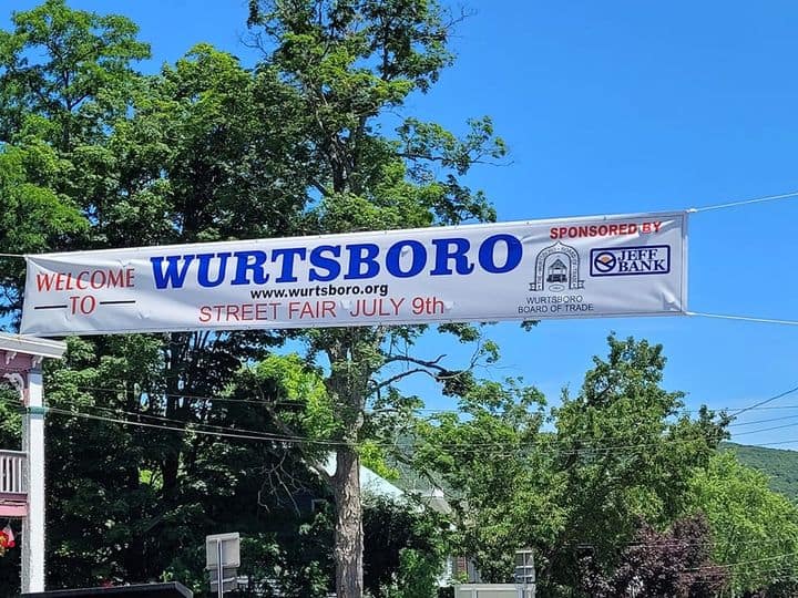 Founders Day street fair banner