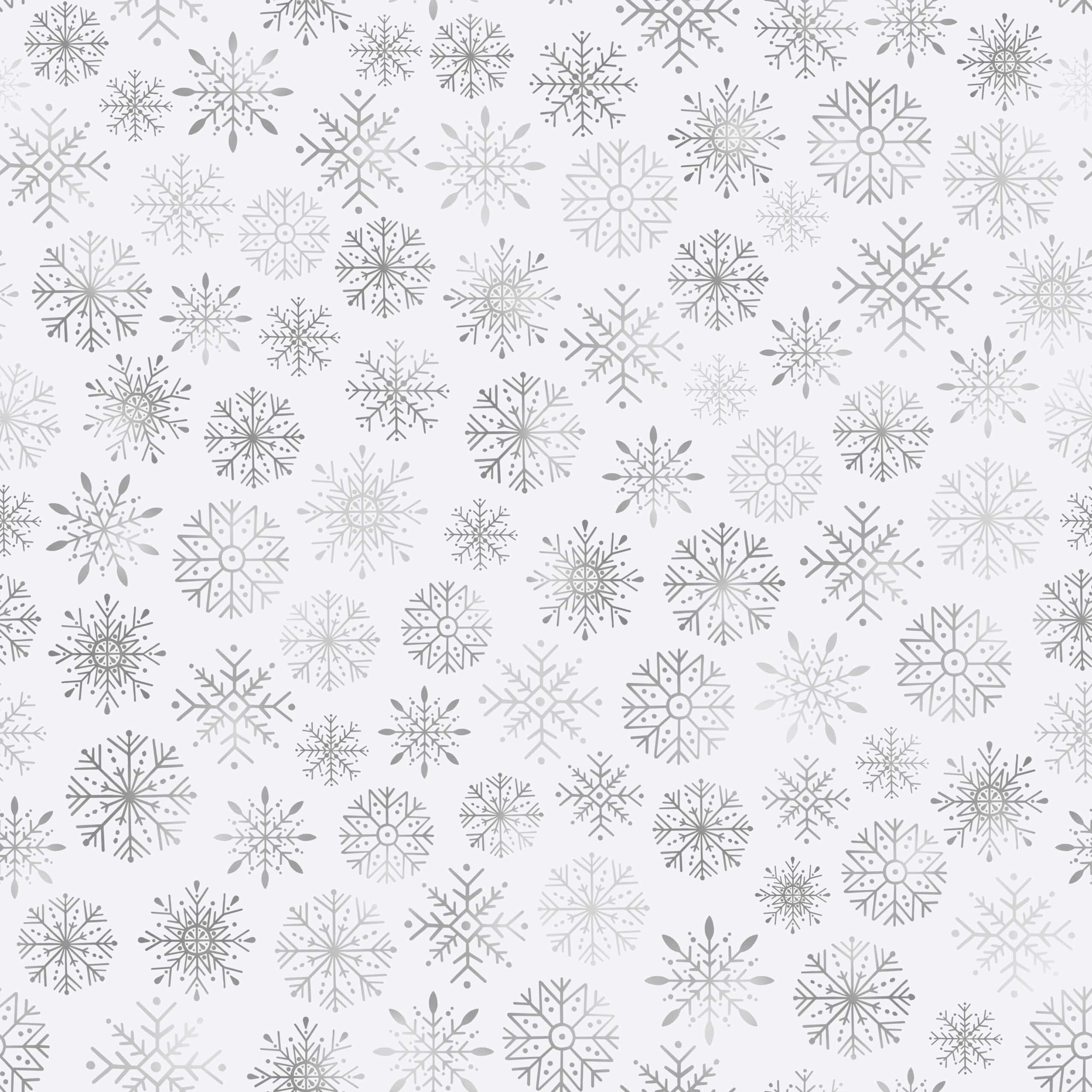 Crystal Snowflakes Pattern